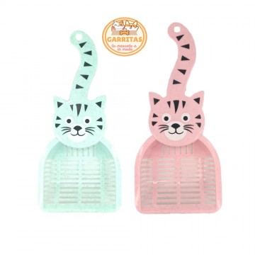 Pala de arena para gatos